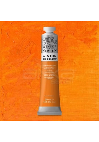 Winsor & Newton Winton Yağlı Boya 200ml 090 (4) Cadmium Orange Hue