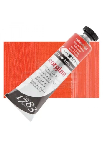Daler Rowney Georgian Yağlı Boya 225ml 502 Cadmium Red Hue