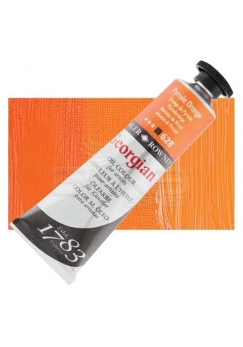 Daler Rowney Georgian Yağlı Boya 225ml 628 Chrome Orange Deep Hue