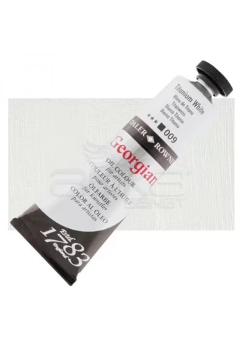 Daler Rowney Georgian Yağlı Boya 38ml No:009 Titanium White