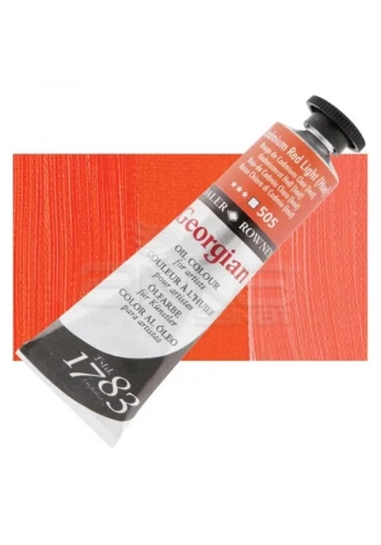 Daler Rowney Georgian Yağlı Boya 38ml No:505 Cadmium Red Light (Hue)