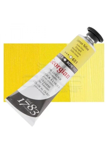 Daler Rowney Georgian Yağlı Boya 38ml No:651 Lemon Yellow