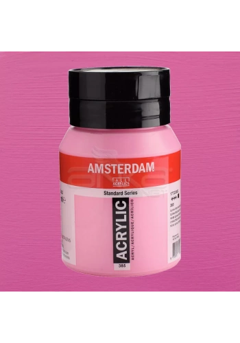 Amsterdam Akrilik Boya 500ml 385 Quinacridone Rose Light