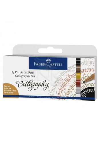 Faber Castell Calligraphy Seti 6lı