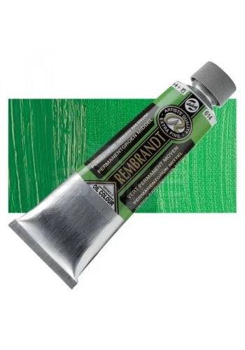Rembrandt Yağlı Boya 150ml Seri 3 No: 614 Permanent Green Medium