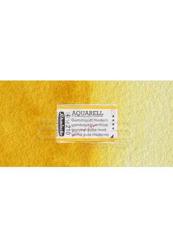 Schmincke Horadam Aquarell 1/1 Tablet 210 Gamboge Gum Modern seri 4