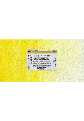 Schmincke Horadam Aquarell 1/1 Tablet 211 Chrome Yellow Lemon seri 2