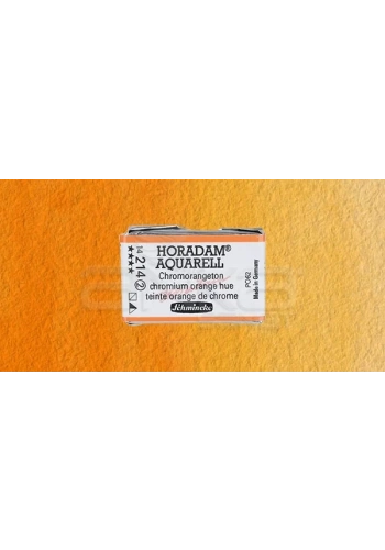 Schmincke Horadam Aquarell 1/1 Tablet 214 Chrome Orange seri 2