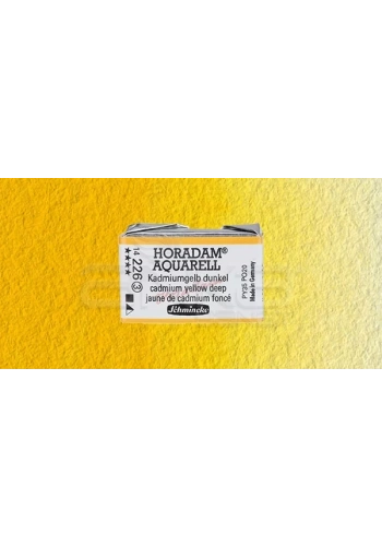 Schmincke Horadam Aquarell 1/1 Tablet 226 Cadmium Yellow Deep seri 3