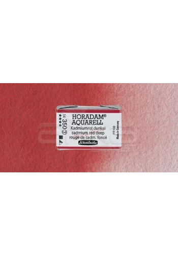 Schmincke Horadam Aquarell 1/1 Tablet 350 Cadmium Red Deep seri 3