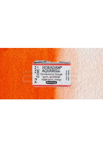 Schmincke Horadam Aquarell 1/1 Tablet 360 Permanent Red Orange seri 3
