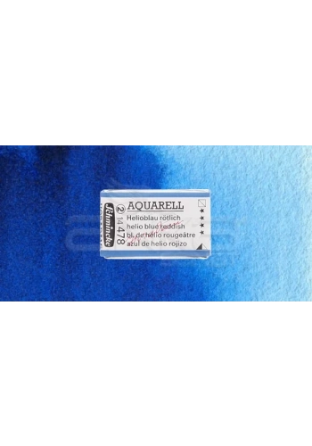 Schmincke Horadam Aquarell 1/1 Tablet 478 Helio Blue Reddish seri 2