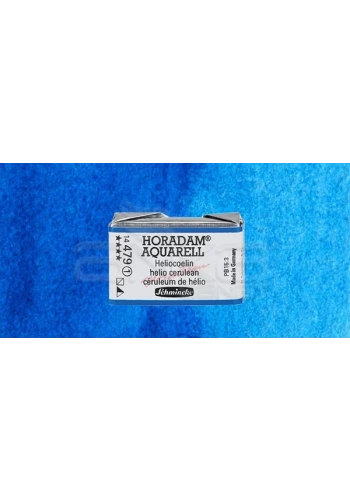 Schmincke Horadam Aquarell 1/1 Tablet 479 Helio Cerulean seri 1