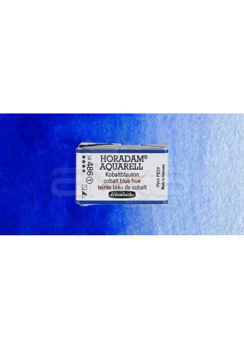 Schmincke Horadam Aquarell 1/1 Tablet 486 Cobalt Blue Tone seri 1