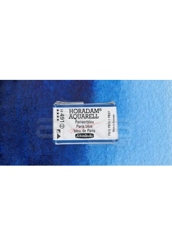 Schmincke Horadam Aquarell 1/1 Tablet 491 Paris Blue seri 2