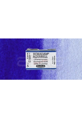 Schmincke Horadam Aquarell 1/1 Tablet 495 Ultramarine Violet seri 2