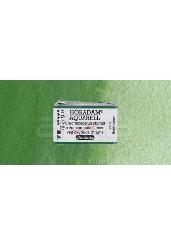Schmincke Horadam Aquarell 1/1 Tablet 512 Chromium Oxide Green seri 2