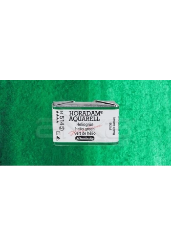 Schmincke Horadam Aquarell 1/1 Tablet 514 Helio Green seri 2