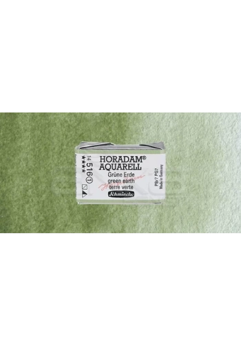 Schmincke Horadam Aquarell 1/1 Tablet 516 Green Earth seri 1