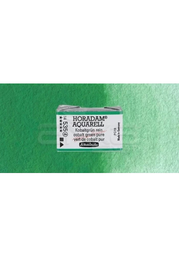 Schmincke Horadam Aquarell 1/1 Tablet 535 Cobalt Green Pure seri 4
