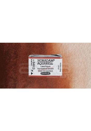 Schmincke Horadam Aquarell 1/1 Tablet 648 Translucent Brown seri 2