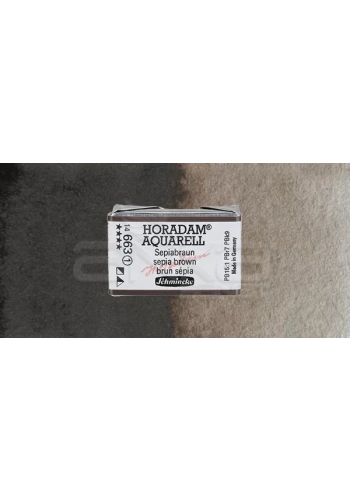 Schmincke Horadam Aquarell 1/1 Tablet 663 Sepia Brown seri 1