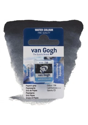 Van Gogh Tablet Sulu Boya Yedek Paynes Grey 708