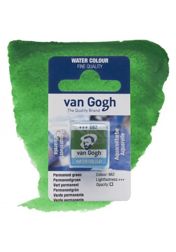 Van Gogh Tablet Sulu Boya Yedek Permanent Green 662