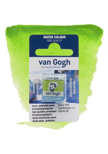 Van Gogh Tablet Sulu Boya Yedek Perm Yellowish Green 633