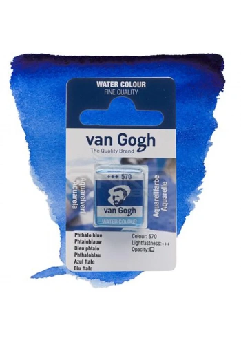 Van Gogh Tablet Sulu Boya Yedek Phthalo Blue 570