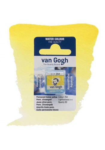 Van Gogh Tablet Sulu Boya Yedek Perm Lemon Yellow 254
