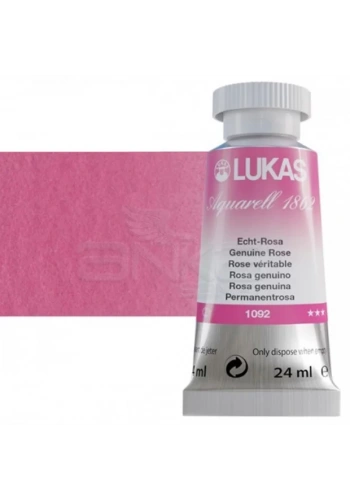 Lukas Aquarell 1862 Artist 24ml Sulu Boya 1092 Genuine Rose Seri 2