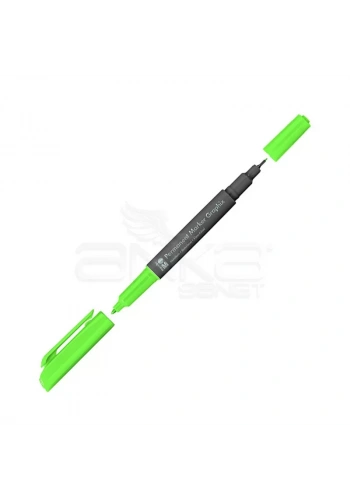 Marabu Graphix Permanent Marker Çift Uçlu 1.0mm-0.5mm 156 Jade