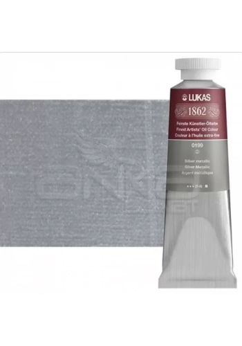 Lukas 1862 37ml Yağlı Boya Seri:2 No:0199 Silver Metallic
