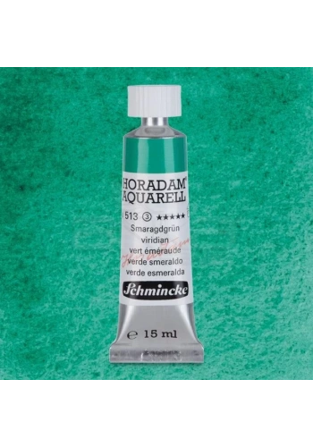 Schmincke Horadam Aquarell Tube 15ml Seri 3 Viridian 513