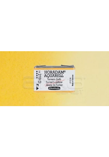 Schmincke Horadam Aquarell 1/1 Tablet 219 Turners Yellow seri 3