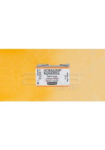 Schmincke Horadam Aquarell 1/1 Tablet 222 Yellow Orange seri 2
