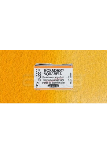 Schmincke Horadam Aquarell 1/1 Tablet 227 Cadmium Orange Light seri 3