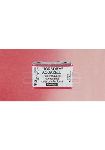 Schmincke Horadam Aquarell 1/1 Tablet 346 Ruby Red Deep seri 2