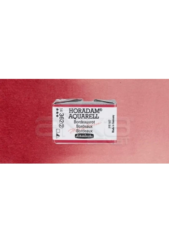 Schmincke Horadam Aquarell 1/1 Tablet 362 Bordeaux seri 2