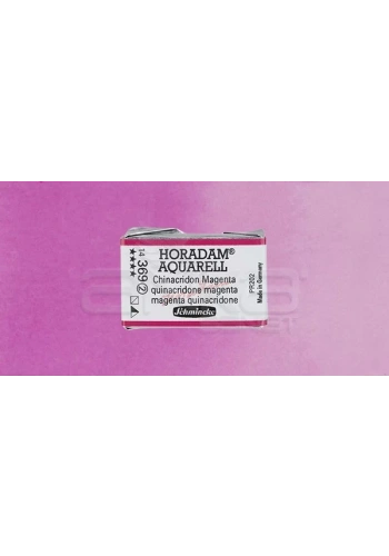 Schmincke Horadam Aquarell 1/1 Tablet 369 Quinacridone Magenta seri 2