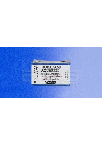 Schmincke Horadam Aquarell 1/1 Tablet 477 Phthalo Sapphire Blue seri 2