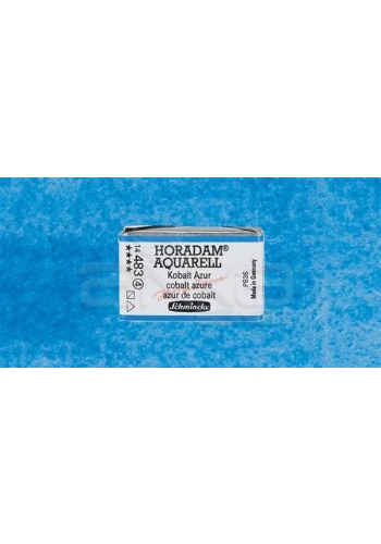 Schmincke Horadam Aquarell 1/1 Tablet 483 Cobalt Azure seri 4