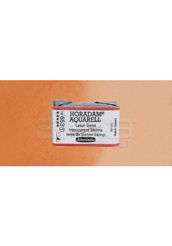 Schmincke Horadam Aquarell 1/1 Tablet 653 Transparent Sienna seri 1