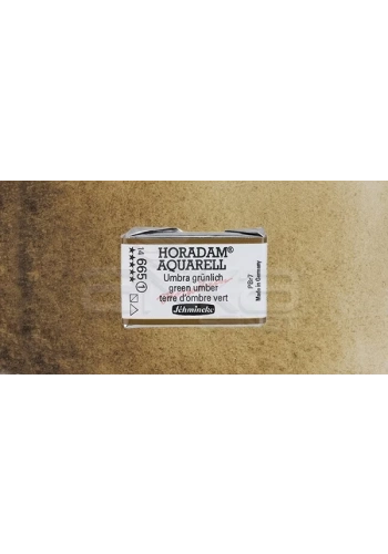 Schmincke Horadam Aquarell 1/1 Tablet 665geen Umber seri 1