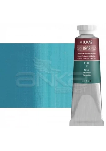Lukas 1862 37ml Yağlı Boya Seri:1 No:0155 Turquoise
