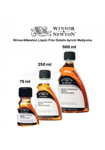 Winsor & Newton Liquin Fine Details Ayrıntı Medyumu