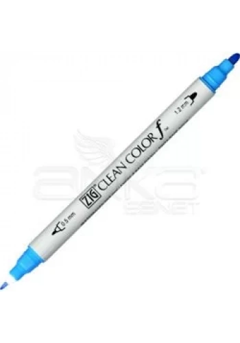 Zig Clean Color f Çift Uçlu Marker Kalem Cobalt Blue 031