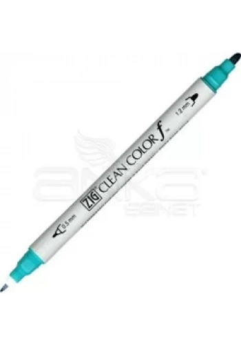 Zig Clean Color f Çift Uçlu Marker Kalem Turquoise Green 042