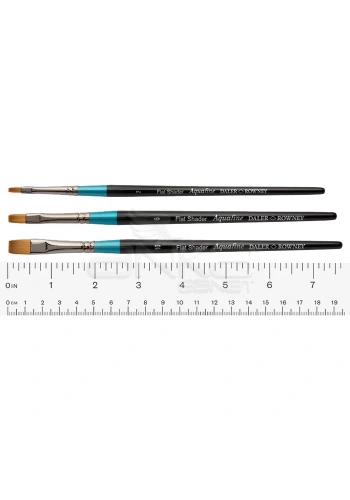 Daler Rowney 62 Seri Aquafine Sentetik Kısa Saplı Gölge Fırçası